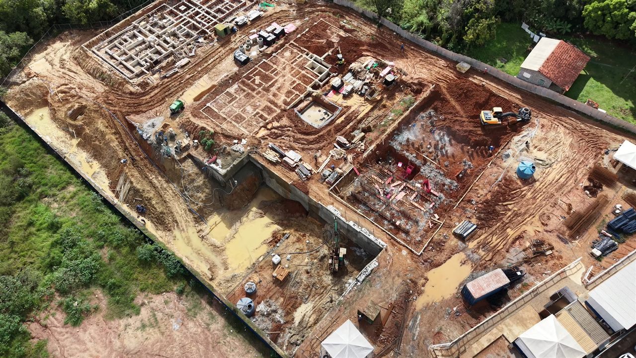 Monitoramento de Obras — captação aérea AERISX