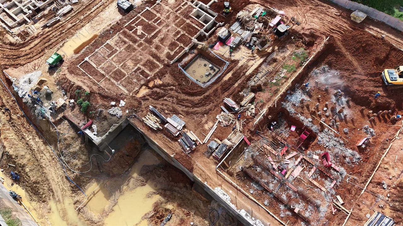 Construção Civil — captação aérea AERISX